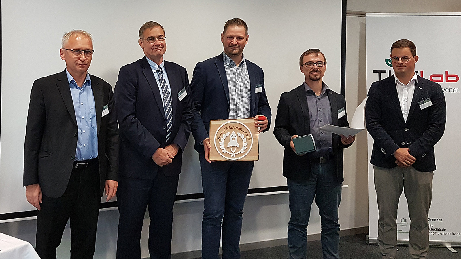 Three winners in the “TUClab-Competition 2019”